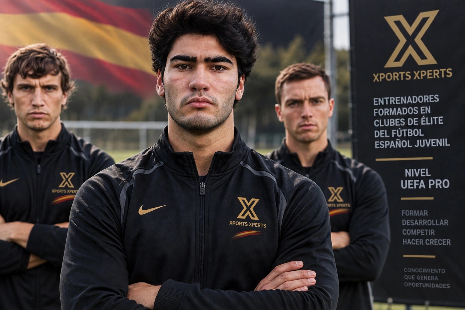 Entrenadores españoles con licencia UEFA Pro del cuerpo técnico de XportsXperts