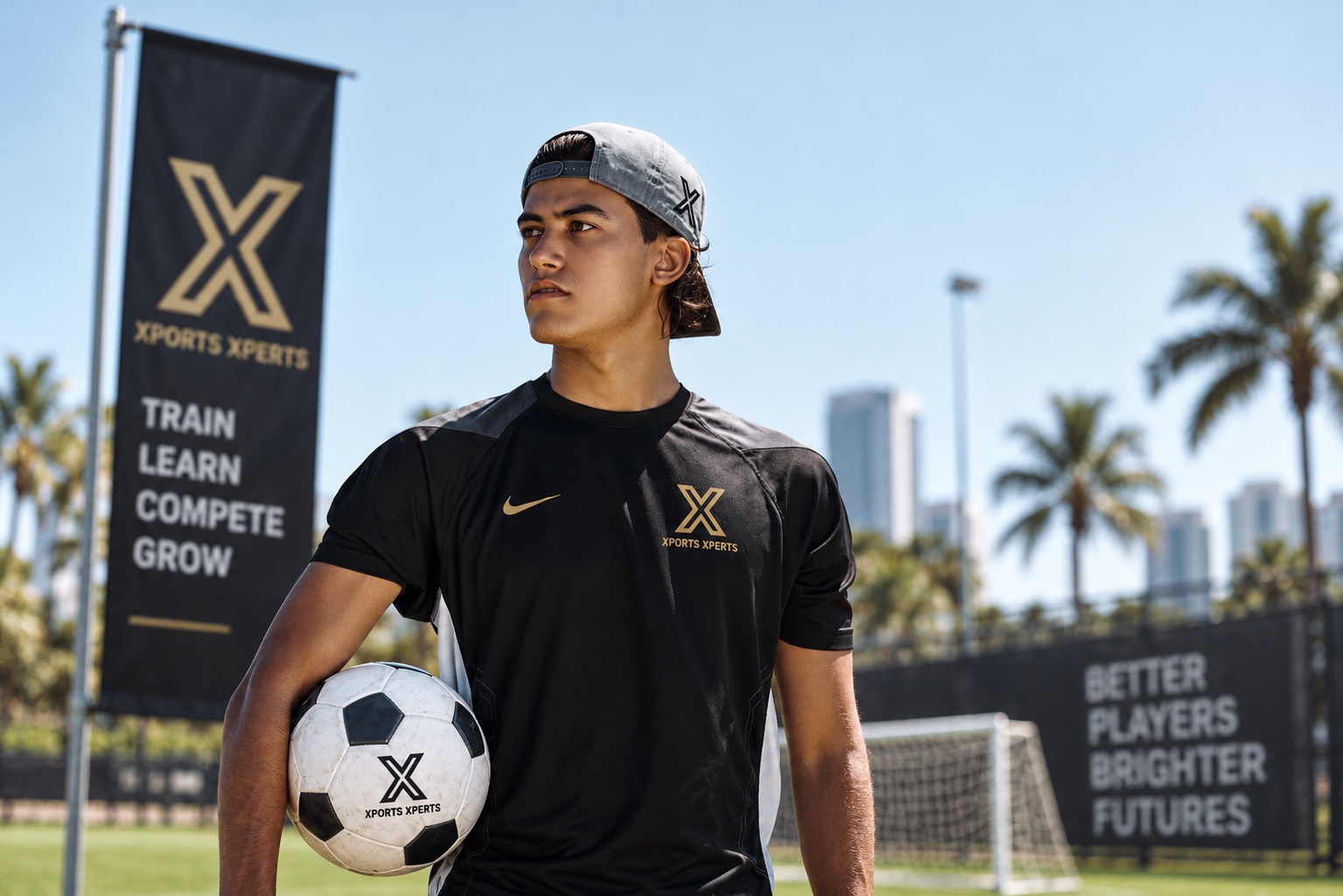 Jugador de XportsXperts en las instalaciones de Miami