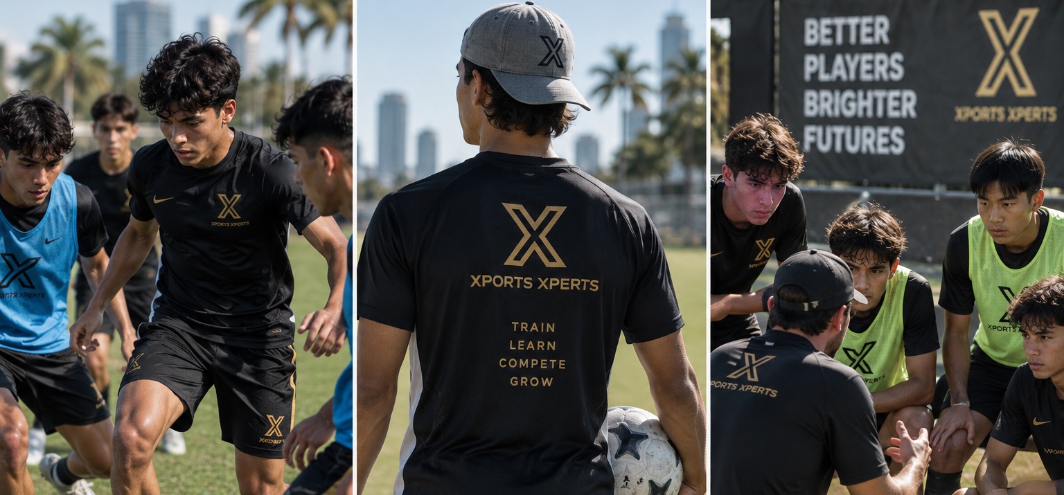 Entrenamiento, equipación y charla técnica de XportsXperts en Miami